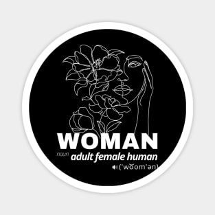 Woman Noun Adult Female Human Magnet